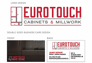 Eurotouch Logo Design