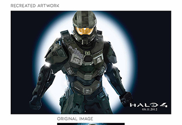 Halo 4 Image Recreation